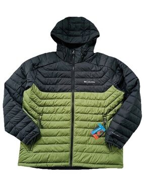 Columbia Men's White Out 1.0 FS Hooded Omni-Heat Down Jacket Size XL